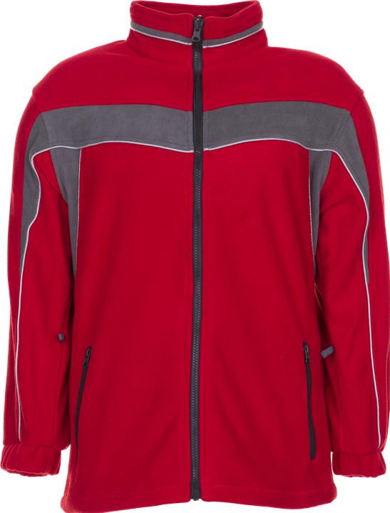 Immagine prodotto Planam Giacca in pile rosso/ardesia XL XXL (XXL)