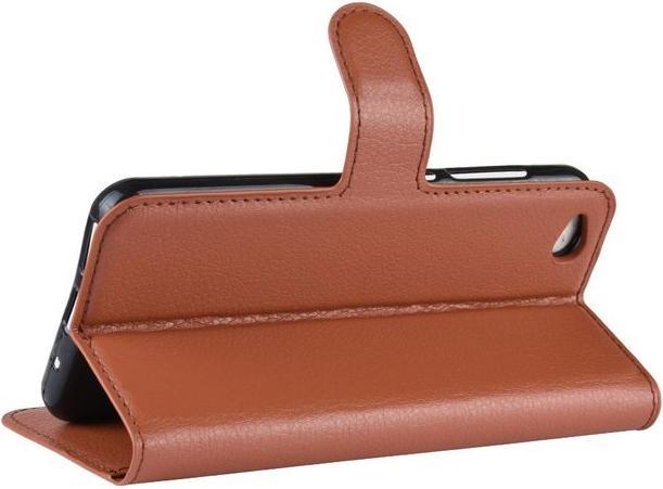 Actual product image MU Classic Litchi Leather Bookcover Series (Xiaomi Redmi Go)
