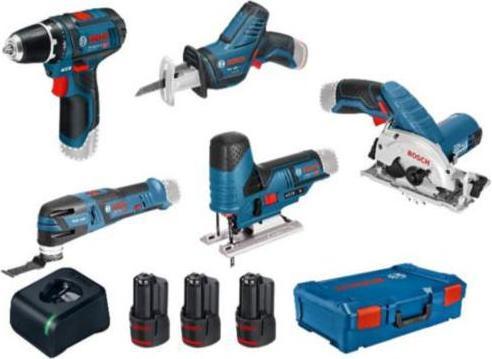 Image du produit Bosch Professional 12V 5 tool KIT