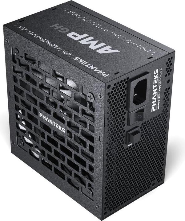 Immagine prodotto Phanteks AMP GH 1200W 80 PLUS Platinum Netzteil, PCIe 5.1, ATX 3.1 - 1.200 Watt, schwarz (1200 W)
