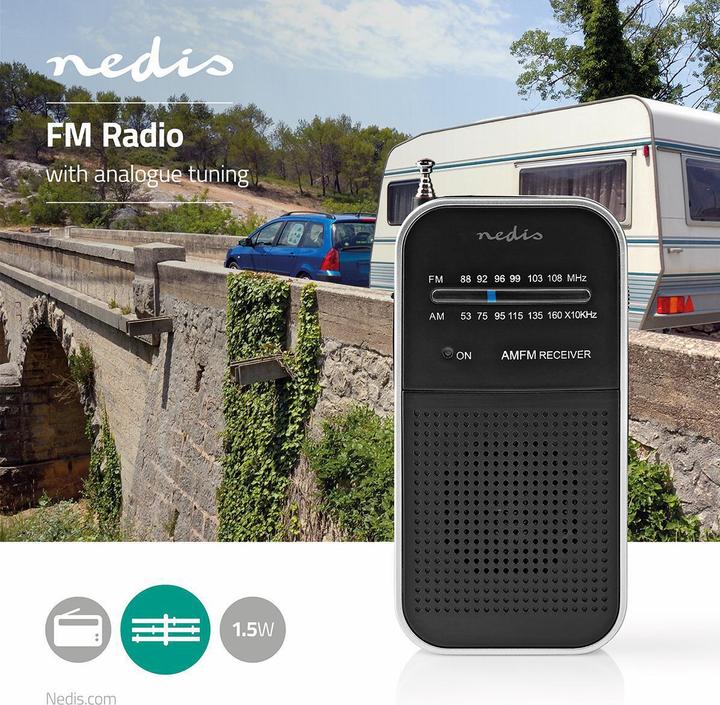 Actual product image Nedis RDFM1110SI (AM, FM)