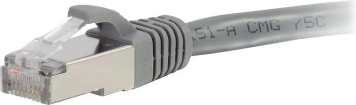 Actual product image C2G Cbl/30m CAT6A Shielded Patch Cable Grey (S/FTP, CAT6a, 30 m)