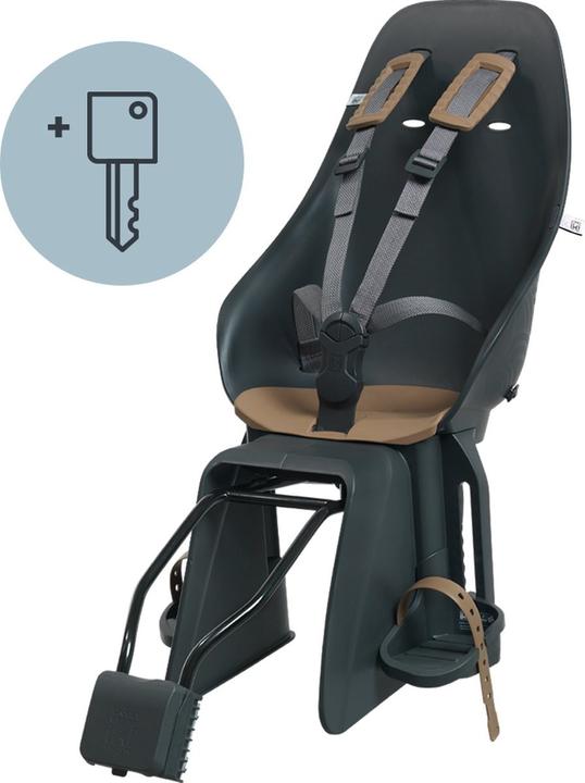 Urban Iki Rear frame seat BLACK/BROWN Key lock