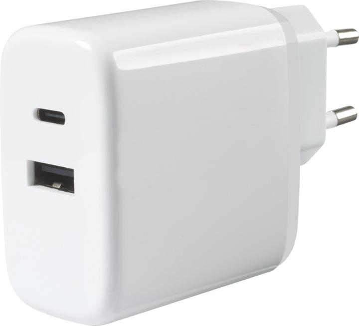 Produktbild Vivanco 65W Dual Schnellladegerät USB C PowerDelivery3.0 Handy Heimlader USB-C K 62773 (65 W)
