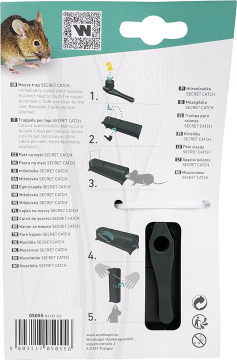 Produktbild Windhager Mausefalle Secret Catch