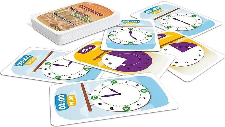Productafbeelding ASS Altenburg 22572890 - Avonturenschool - De Klok, kaartspel 2+ spelers, vanaf 5 jaar (DE editie) (Duits, 2 - 10 Spelers)