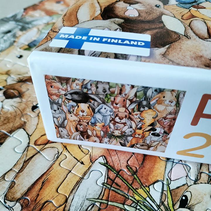 Image du produit Tactic Puzzle Lapins, 200 pièces. (200 pièces)