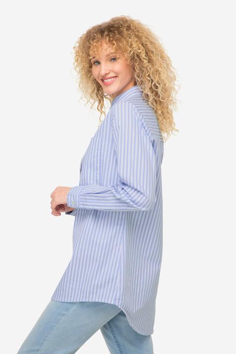 Image du produit Laurasøn Streifenbluse, Hemdkragen, Langarm (XL)