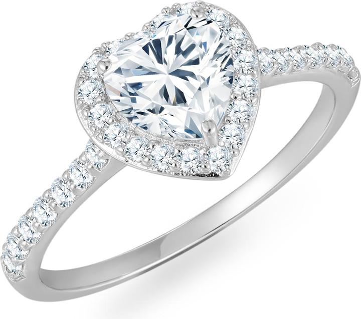 Immagine prodotto Trilani Anello da donna con cuore in argento - 36068 (58, 925 Argento)