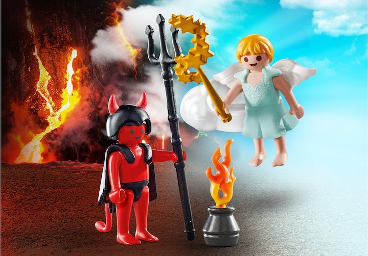 Immagine prodotto Playmobil Angelo e Diavolo (71170, Playmobil Special Plus)