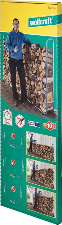Immagine prodotto wolfcraft Aiuto impilabile Modular XXL (3 x 39,5 x 115 cm)