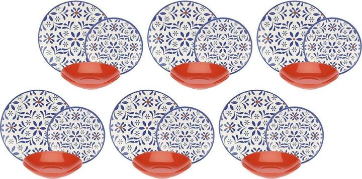 Luminarc Abendessen für 6 Personen Sea Breeze (18 Stk.)