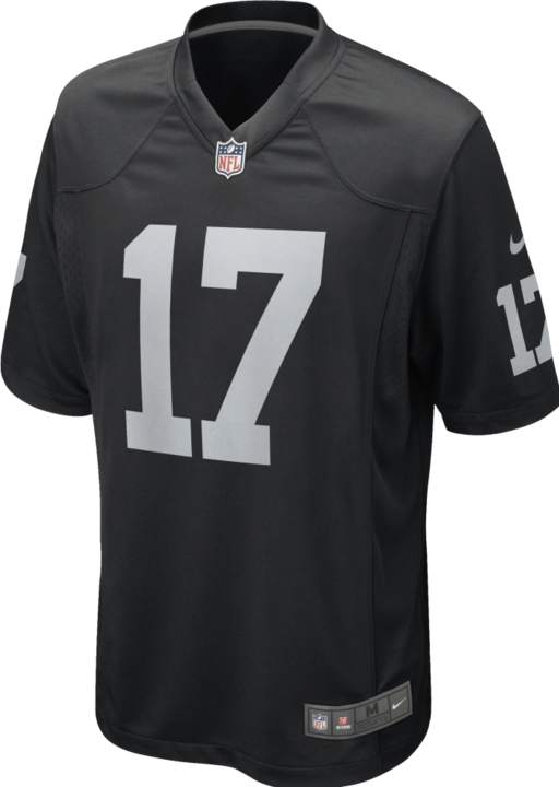 Nike Las Vegas Raiders Home Game Jersey Adams 17 L (17)