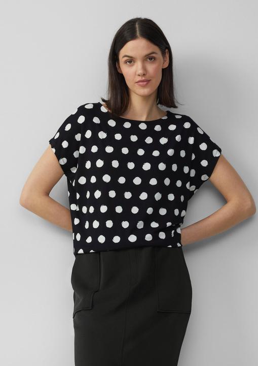 Produktbild S.Oliver T-Shirt Viskosemix-T-Shirt im Relaxed Fit (38)