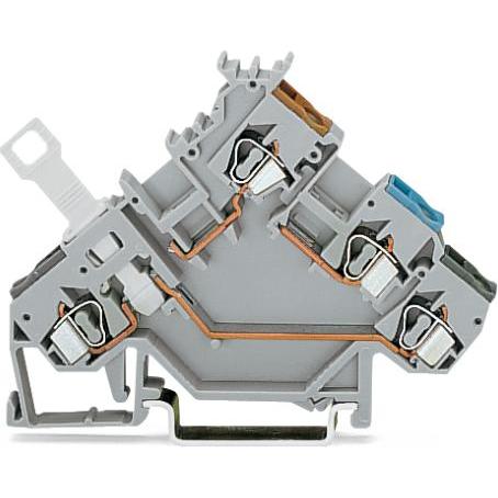 Wago Terminale iniziatore a 3 fili, Accessori di elettronica + Alloggiamento, Grigio