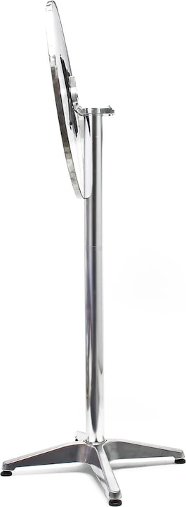 Actual product image Wiltec High table 74/114 cm Ø60cm height adjustable foldable bistro table bar table (60 x 60 x 114 cm)