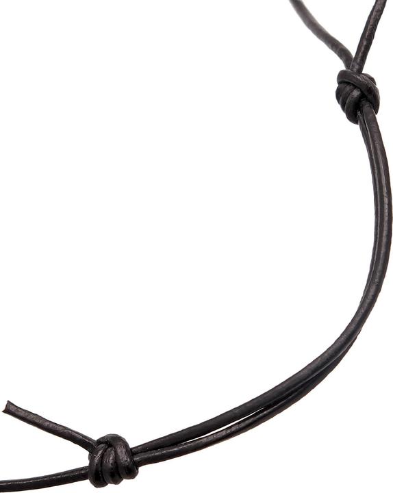 Produktbild Elli Halskette Charmträger Textilband 925 Silber (925er Sterling Silber, Leder, Keine Schmucksteine)