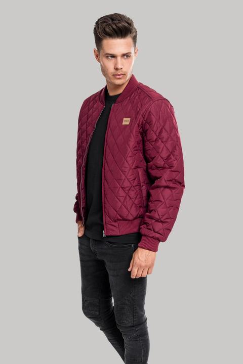 Actual product image Urban Classics Diamond Quilt Nylon Jacket (M)
