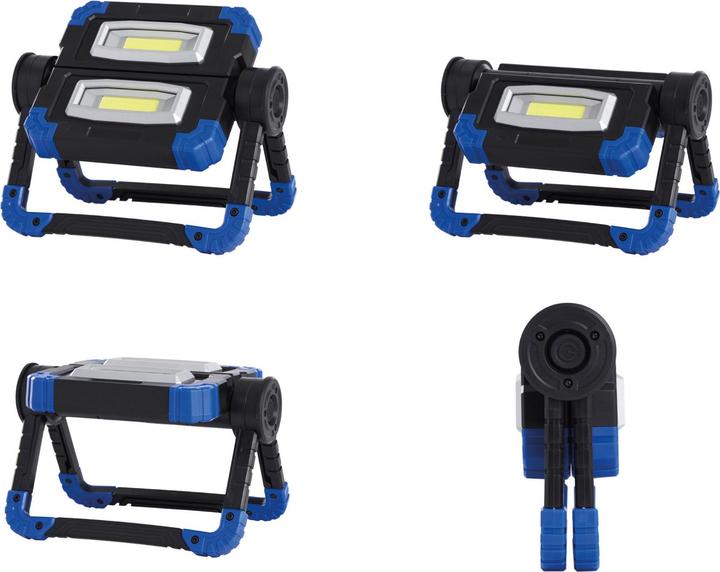 Actual product image RealPower LED work light AL-220, battery-operated (400 lm)
