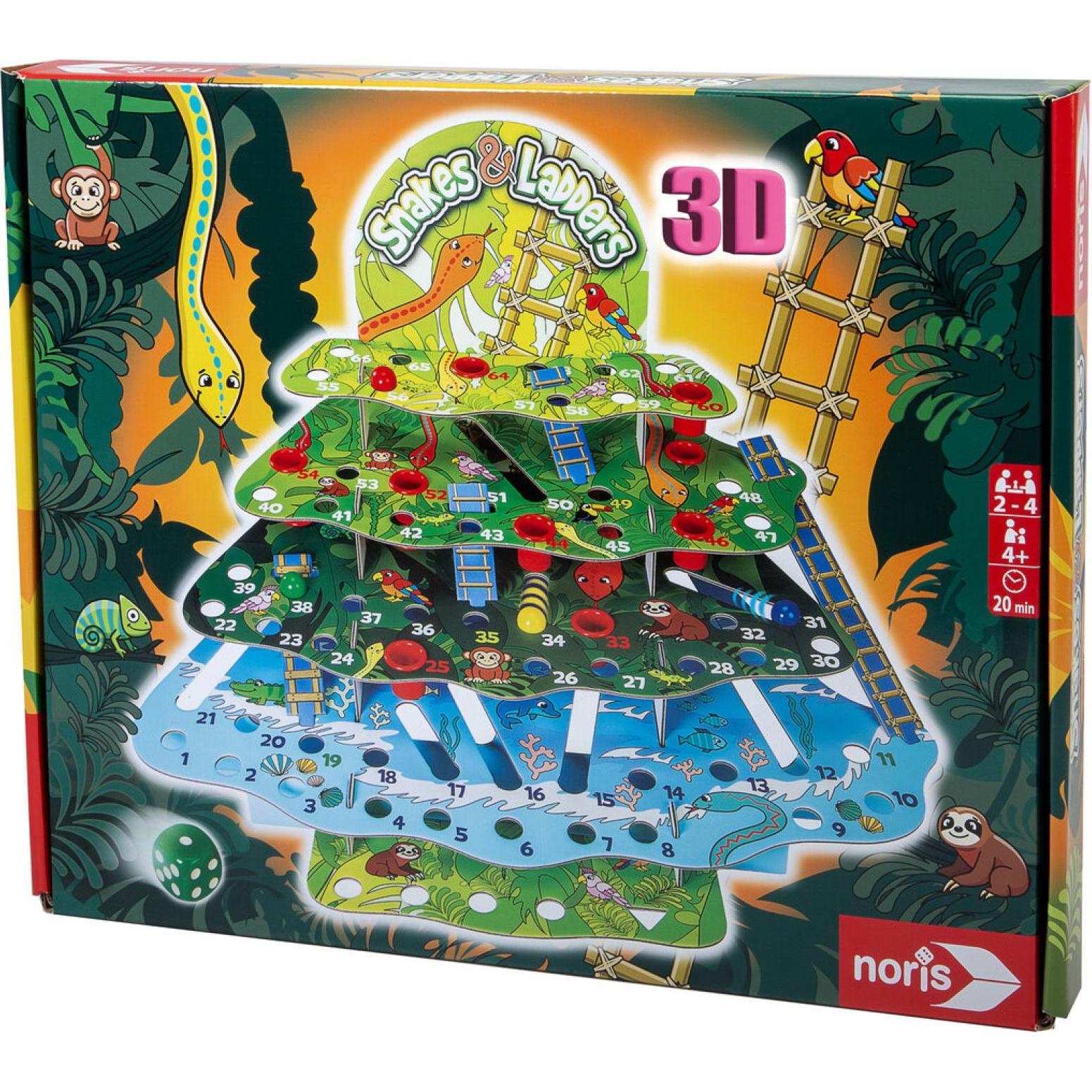 Noris Snakes & Ladders Dschungel