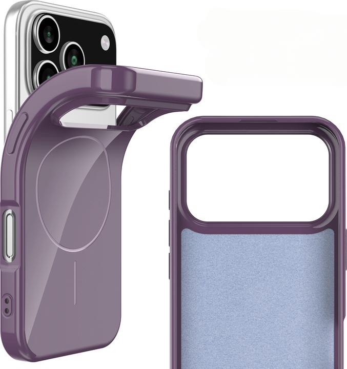 Actual product image Cover-Discount Unifarbenes Backcover mit MagSafe (Apple iPhone 17 Pro)