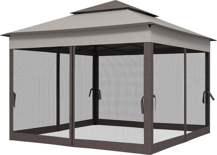 Immagine prodotto Outsunny Padiglione pieghevole (325 cm, 325 cm)