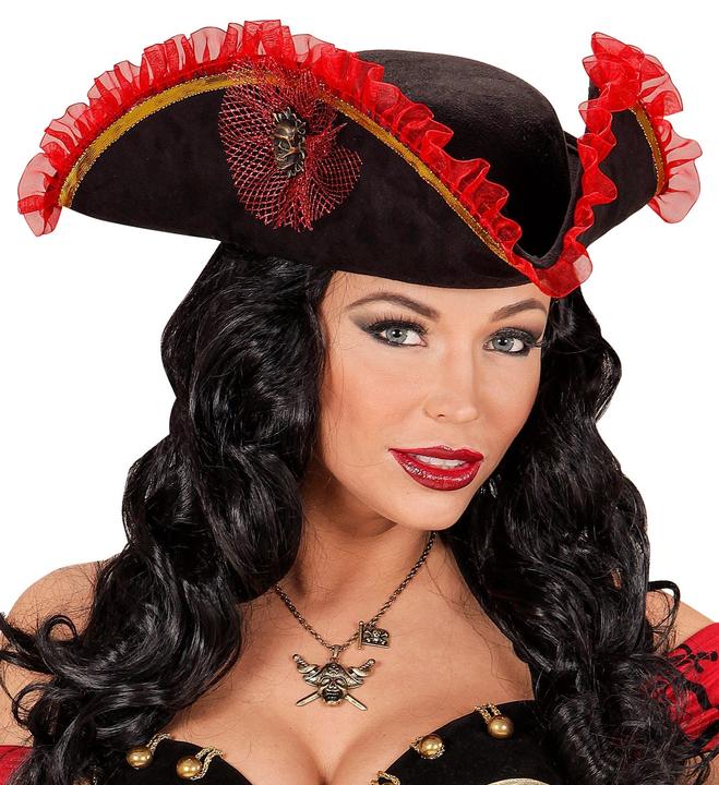 Widmann Deluxe Dreispitz Piratenhut Frauen