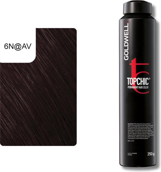Produktbild Goldwell Topchic Elumenated (6N@AV - dunkelblond elumenated aschviolett)
