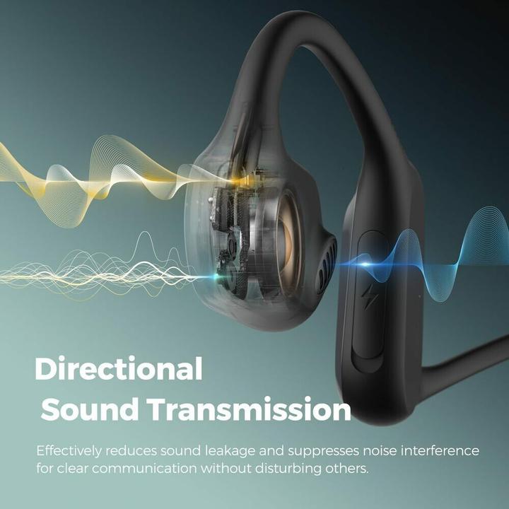 Actual product image Soundpeats RunFree Sport wireless earbuds black (ANC, 14 h, Wireless)