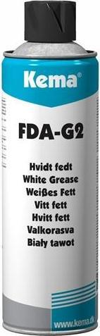 Image du produit ITW Fedt FDA-G2 500ml spray hvid