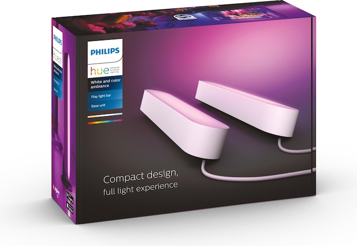 Image du produit Philips Hue Play kit de base + extension (530 lm)