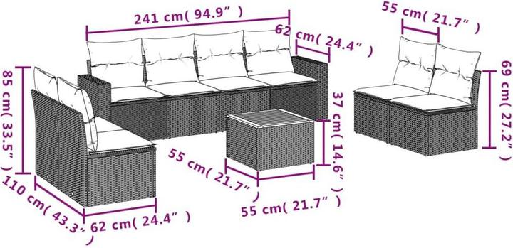 Produktbild vidaXL Castiel