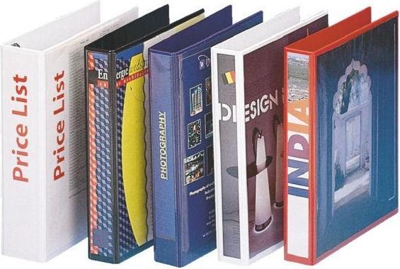 Produktbild Dymo Präsentations-Ringbuch, DIN A4+, weiss, 4 D-Ring Mechanik, Rückenbreite: 75 mm, Ringdurchmess (A4, 75 mm, 10 Stk.)