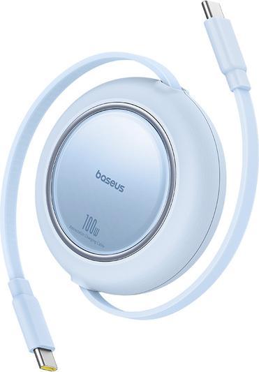 Produktbild Baseus Free2Pull Mini USB-C to USB-C 60W USB cable, 1m (blue) (1 m, 60 W)