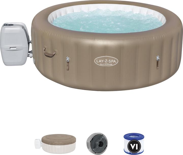 Produktbild Bestway LAYZSPA Whirlpool Palm Springs AirJet Ø 196 x 71 cmRund (6 Personen)