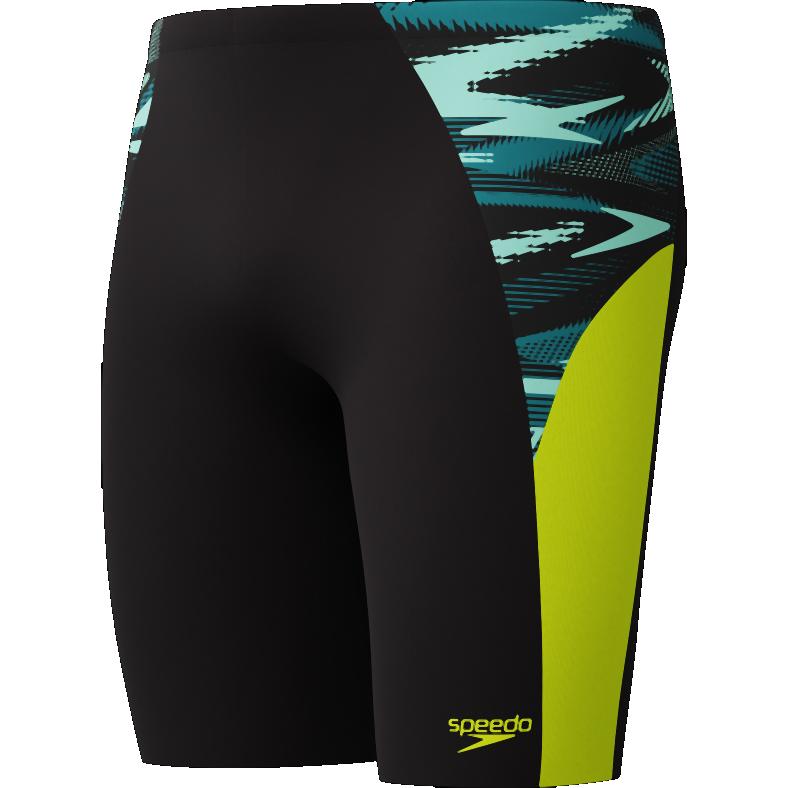 Speedo, Uomini, Costume da uomo, END+ MAX Splice Jammer, Nero, (4)