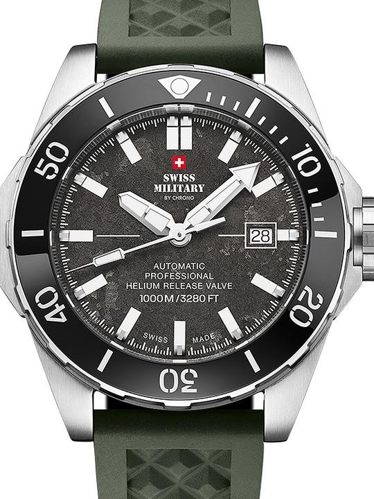 Produktbild Swiss Military SMA34092.09 Automatik Diver 45mm 100ATM (45 mm)