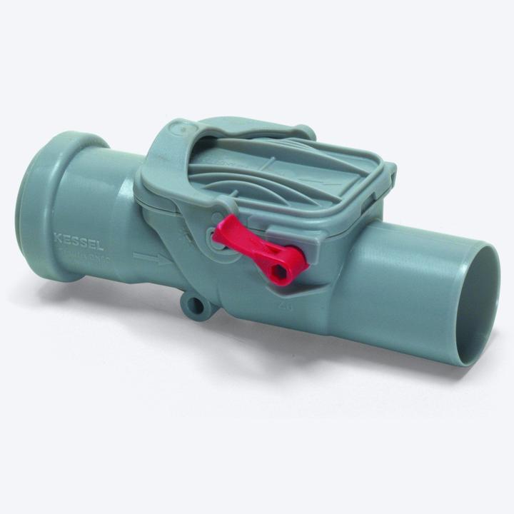 Produktbild Kessel Staufix Rückstauverschluss aus Kunststoff grau DN50 (19.60 mm)