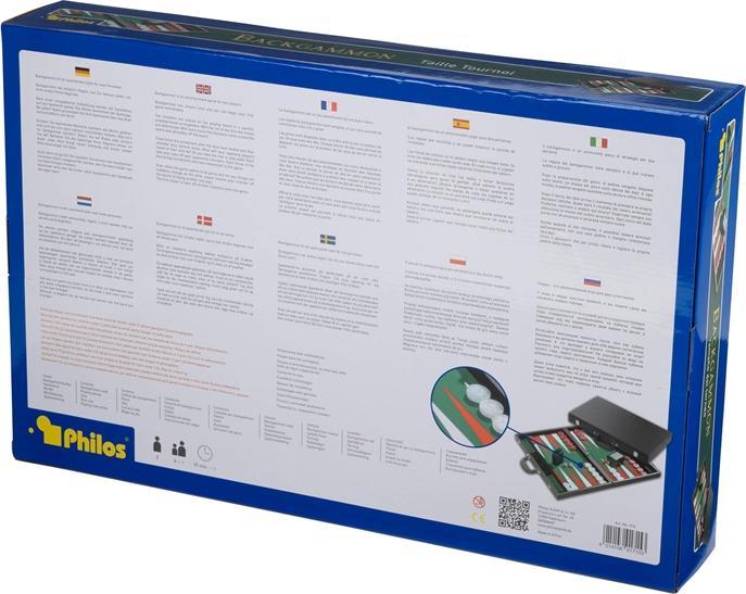 Actual product image Philos Backgammon Tournament (Dutch)