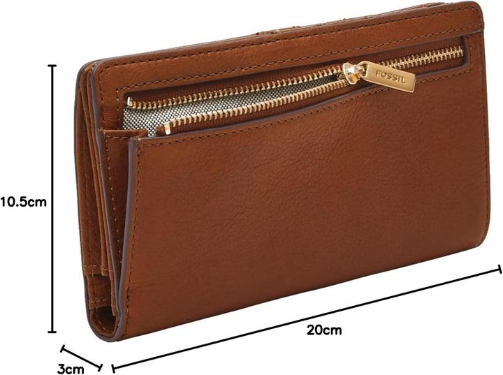 Actual product image Fossil Liza wallet leather 20 cm