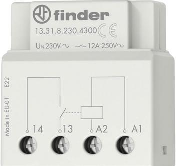 Actual product image Finder Interposing relay, 12A 1 NO, 230vac