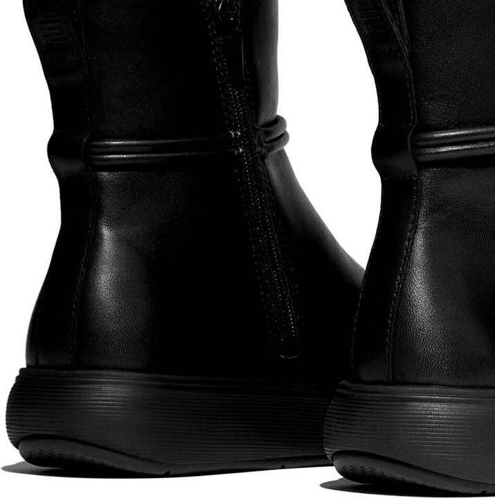 Actual product image Fitflop IQ-Comff Tassel Leather Short Boots (41)