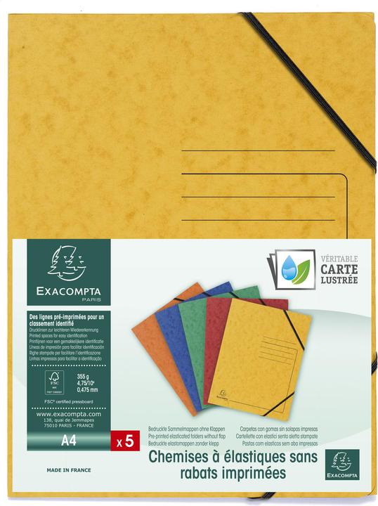 Immagine prodotto Exacompta Raccoglitore con elastico (A4, 125 x)