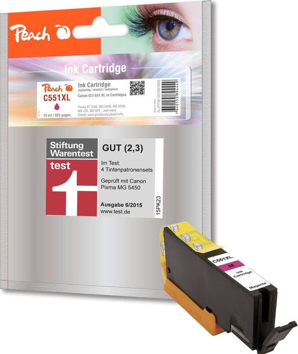 Actual product image Peach Cli-551m XL (M)