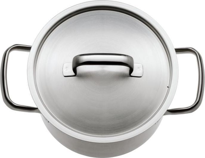 Immagine prodotto WMF Teglia GOURMET PLUS color argento (16 cm, Pirofila + casseruola, Pentola, Acciaio inossidabile)