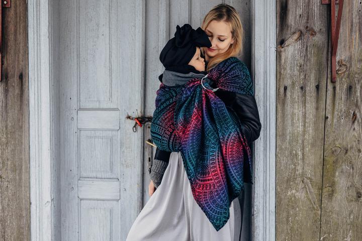 Produktbild Lennylamb Ring Sling - Peacock'S Tail - Black Opal (1.80 m)