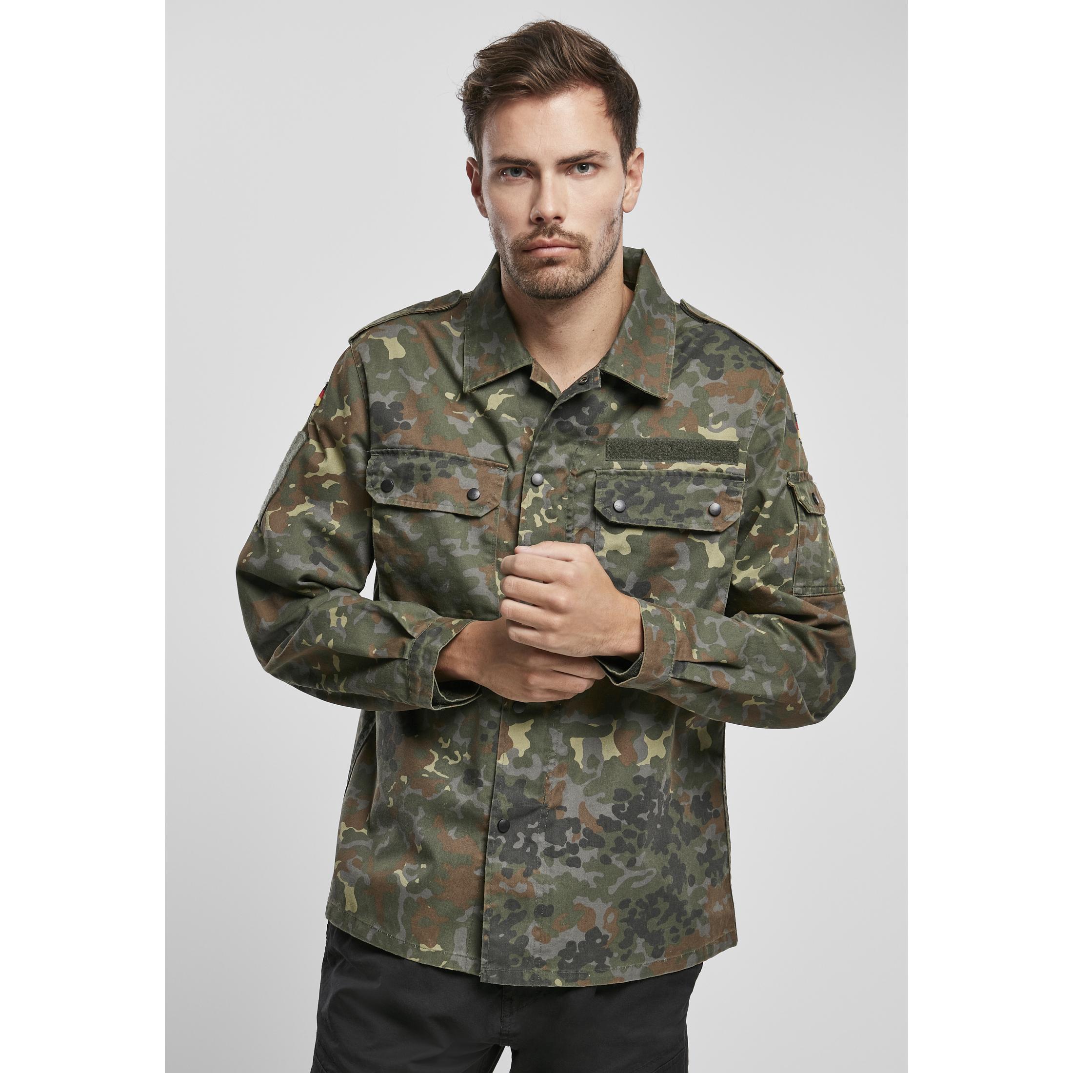 Thumbnail - Brandit, Herren, Hemd, BW Feldbluse, Mehrfarbig, (4XL)