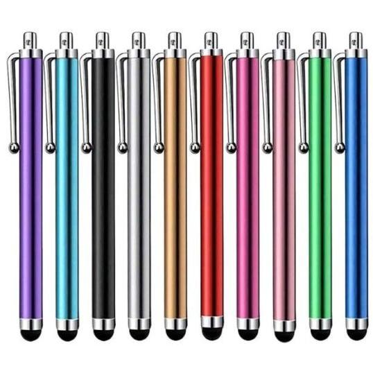 iLike Stylus PS1 Universal Capacitive screen Stylus Pen (10.5cm) for Smartphone & Tablet PC Red, Penna per tablet, Rosso