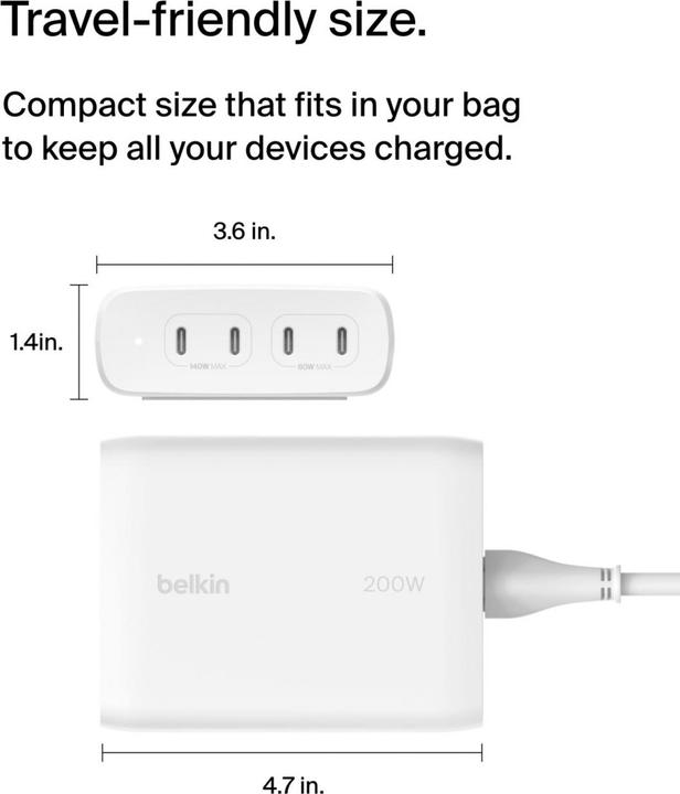 Productafbeelding Belkin BoostCharge Pro (200 W)