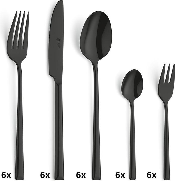 Paul Wirths Bestecke Besteckset PVD 1700 Vivendi (30 Stück, Besteck Set)